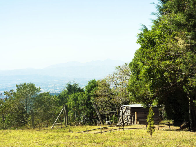 Vista de; Valle Central-Borde con Mauricio
